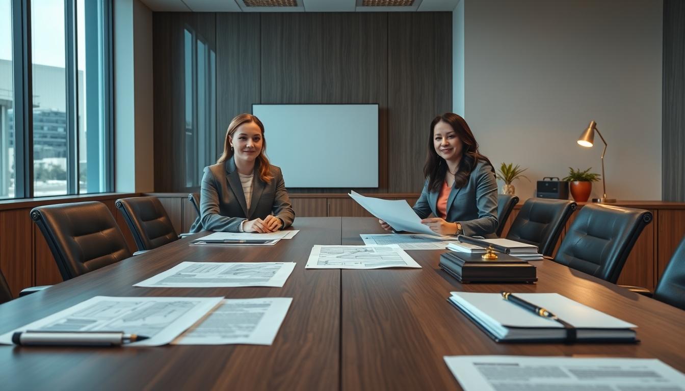 Family elder care planning discussion